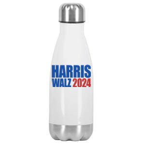 Harris Walz 2024 Election Political Stainless Steel Insulated Water Bottle