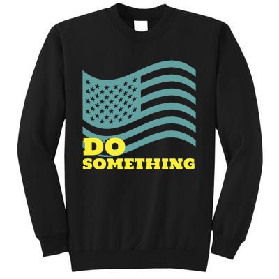 Harris Walz 2024 Michelle Obama Says Do Something Sweatshirt