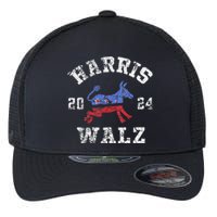 Harris Walz 2024 Election Kamala Harris Tim Waltz 2024 Flexfit Unipanel Trucker Cap