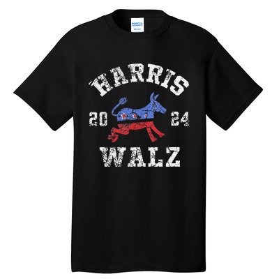 Harris Walz 2024 Election Kamala Harris Tim Waltz 2024 Tall T-Shirt