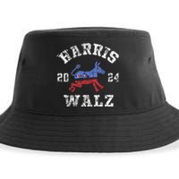 Harris Walz 2024 Election Kamala Harris Tim Waltz 2024 Sustainable Bucket Hat