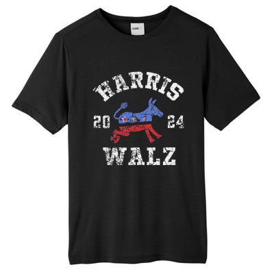 Harris Walz 2024 Election Kamala Harris Tim Waltz 2024 Tall Fusion ChromaSoft Performance T-Shirt