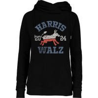 Harris Waltz 2024 Election Kamala Harris Tim Waltz 2024 Womens Funnel Neck Pullover Hood