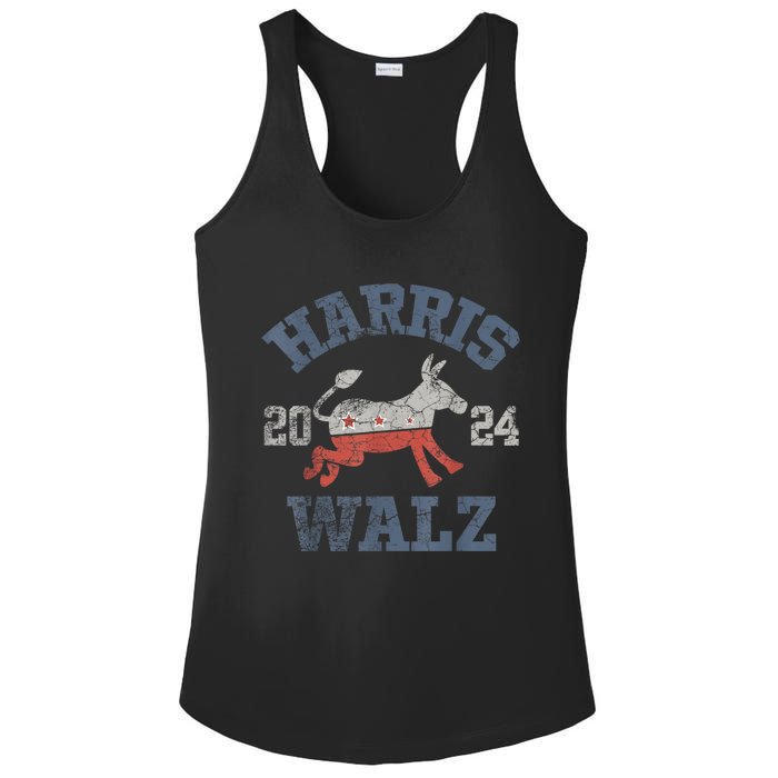 Harris Waltz 2024 Election Kamala Harris Tim Waltz 2024 Ladies PosiCharge Competitor Racerback Tank