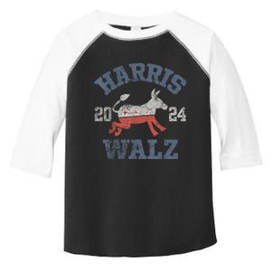 Harris Waltz 2024 Election Kamala Harris Tim Waltz 2024 Toddler Fine Jersey T-Shirt