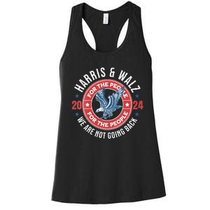 Harris Walz 2024 Election President Kamala Harris Tim Waltz Women's Racerback Tank