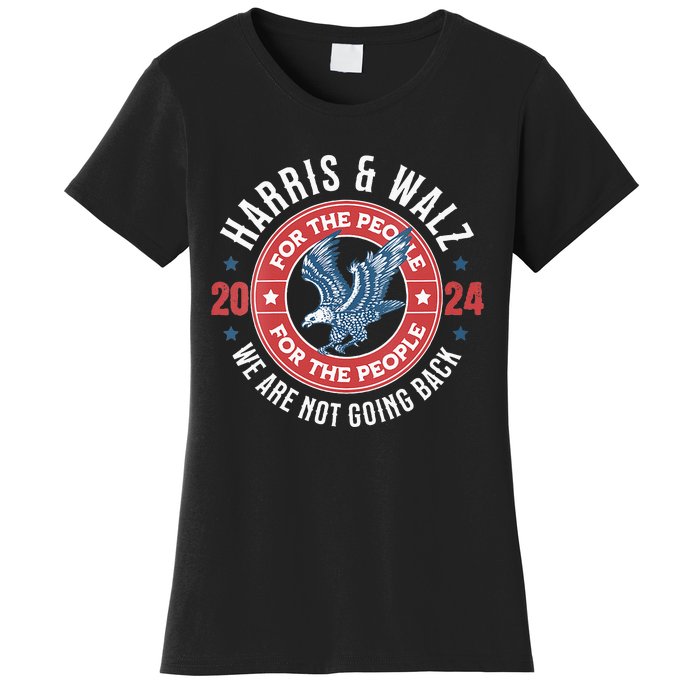 Harris Walz 2024 Election President Kamala Harris Tim Waltz Women's T-Shirt