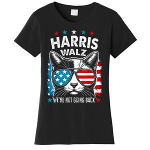 Harris Waltz 2024 Election Harris Waltz WeRe Not Going Backt Women's T-Shirt