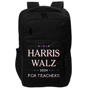 Harris Walz 2024 For Teachers Impact Tech Backpack