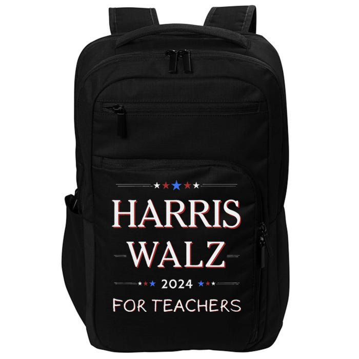 Harris Walz 2024 For Teachers Impact Tech Backpack