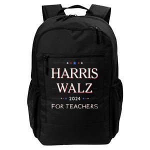 Harris Walz 2024 For Teachers Daily Commute Backpack