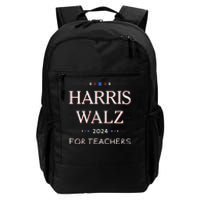 Harris Walz 2024 For Teachers Daily Commute Backpack