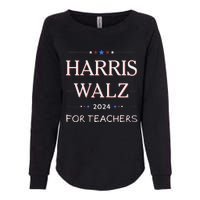 Harris Walz 2024 For Teachers Womens California Wash Sweatshirt