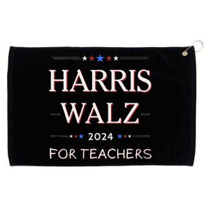 Harris Walz 2024 For Teachers Grommeted Golf Towel