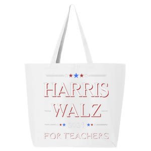 Harris Walz 2024 For Teachers 25L Jumbo Tote