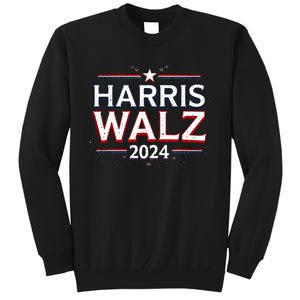 Harris Walz 2024 Election Kamala Harris Tim Walz President Tall Sweatshirt