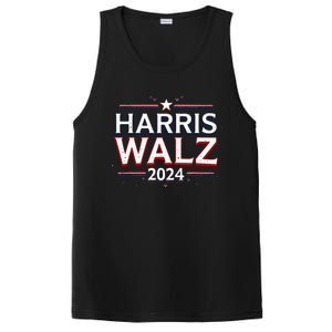 Harris Walz 2024 Election Kamala Harris Tim Walz President PosiCharge Competitor Tank