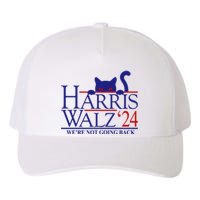 Harris Waltz 2024 Were Not Going Back Funny Cat Lady Yupoong Adult 5-Panel Trucker Hat