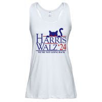 Harris Waltz 2024 Were Not Going Back Funny Cat Lady Ladies Essential Flowy Tank