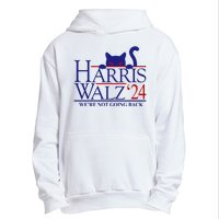 Harris Waltz 2024 Were Not Going Back Funny Cat Lady Urban Pullover Hoodie