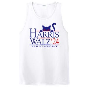 Harris Waltz 2024 Were Not Going Back Funny Cat Lady PosiCharge Competitor Tank