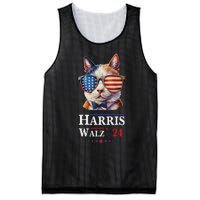 Harris Waltz 2024 Election Cat Ladies Kamala Harris Mesh Reversible Basketball Jersey Tank