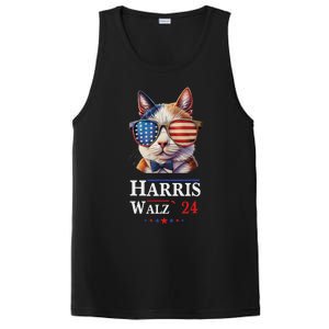 Harris Waltz 2024 Election Cat Ladies Kamala Harris PosiCharge Competitor Tank