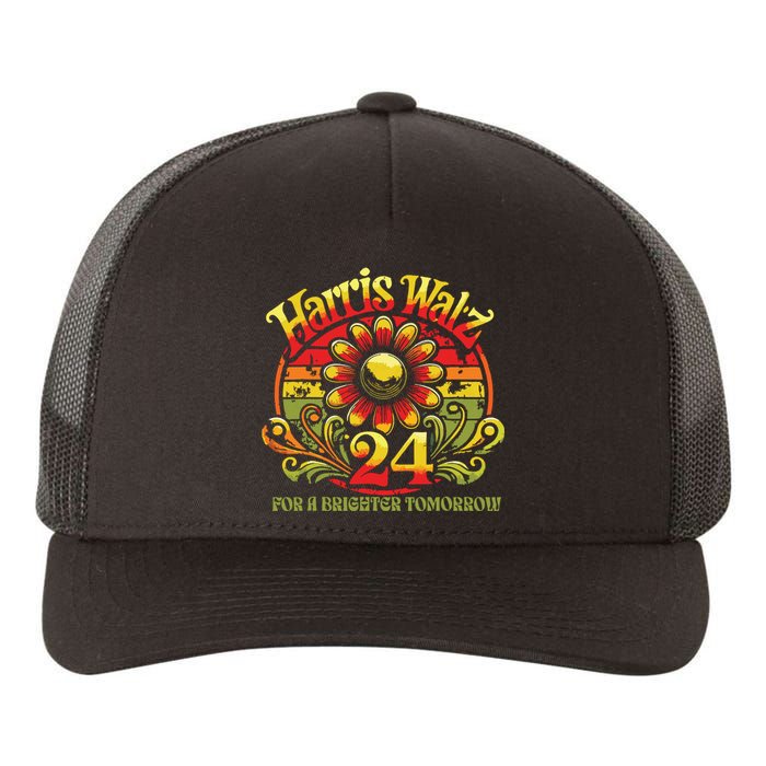 Harris Waltz 2024 Election Kamala Harris Tim Waltz 2024 Yupoong Adult 5-Panel Trucker Hat