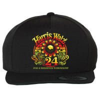 Harris Waltz 2024 Election Kamala Harris Tim Waltz 2024 Wool Snapback Cap