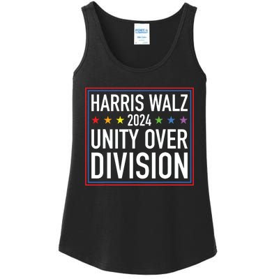 Harris Waltz 2024 Unity Over Division Ladies Essential Tank