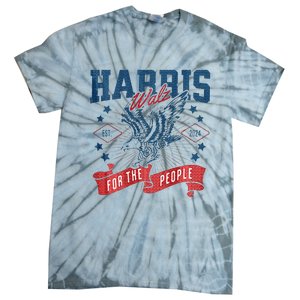 Harris Walz 2024 Election President Kamala Harris Tim Waltz Tie-Dye T-Shirt