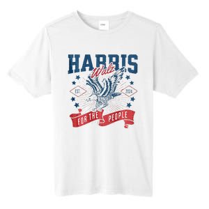 Harris Walz 2024 Election President Kamala Harris Tim Waltz Tall Fusion ChromaSoft Performance T-Shirt