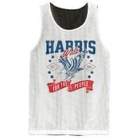 Harris Walz 2024 Election President Kamala Harris Tim Waltz Mesh Reversible Basketball Jersey Tank