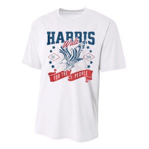 Harris Walz 2024 Election President Kamala Harris Tim Waltz Performance Sprint T-Shirt