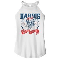 Harris Walz 2024 Election President Kamala Harris Tim Waltz Women's Perfect Tri Rocker Tank