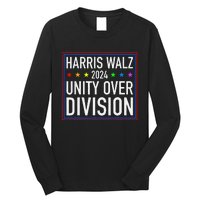 Harris Waltz 2024 Unity Over Division Long Sleeve Shirt