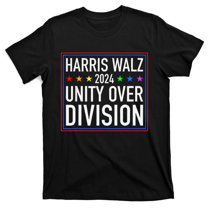 Harris Waltz 2024 Unity Over Division T-Shirt