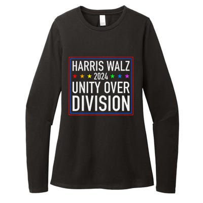 Harris Waltz 2024 Unity Over Division Womens CVC Long Sleeve Shirt