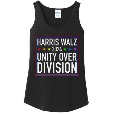 Harris Waltz 2024 Unity Over Division Ladies Essential Tank