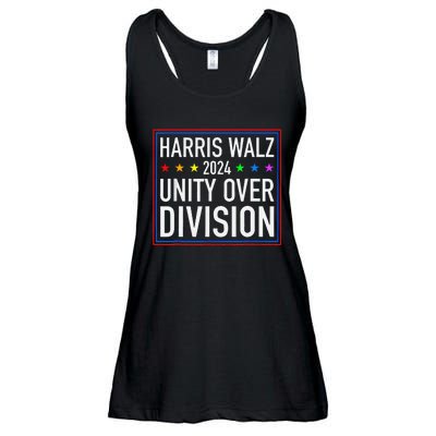 Harris Waltz 2024 Unity Over Division Ladies Essential Flowy Tank