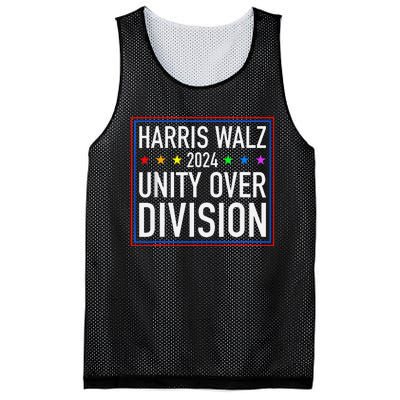 Harris Waltz 2024 Unity Over Division Mesh Reversible Basketball Jersey Tank