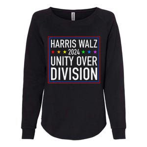 Harris Waltz 2024 Unity Over Division Womens California Wash Sweatshirt