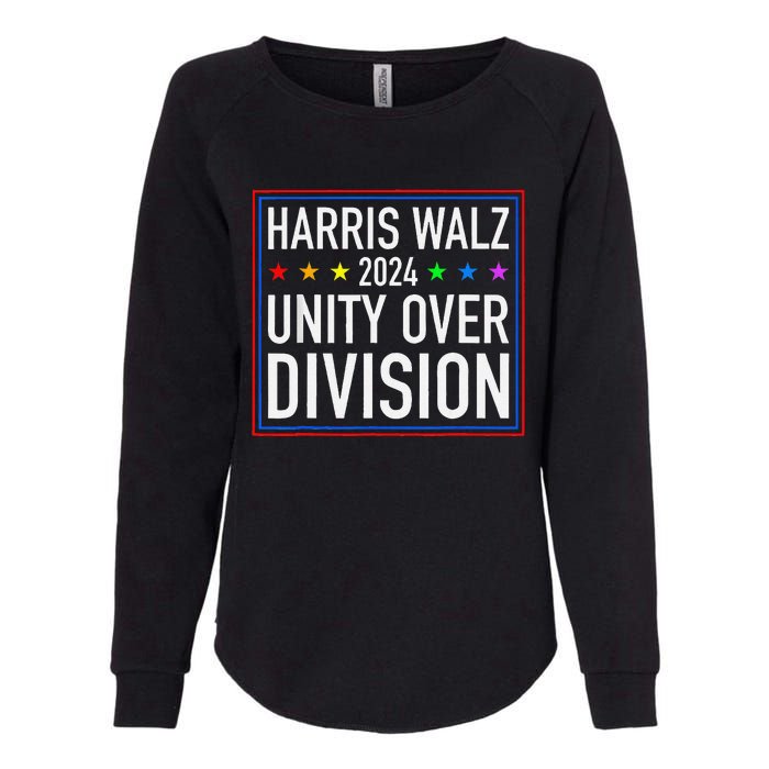 Harris Waltz 2024 Unity Over Division Womens California Wash Sweatshirt