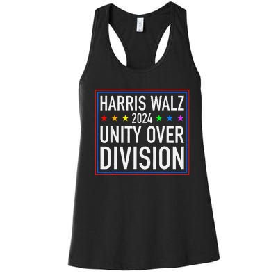 Harris Waltz 2024 Unity Over Division Women's Racerback Tank