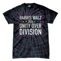 Harris Waltz 2024 Unity Over Division Tie-Dye T-Shirt