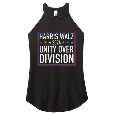 Harris Waltz 2024 Unity Over Division Women’s Perfect Tri Rocker Tank