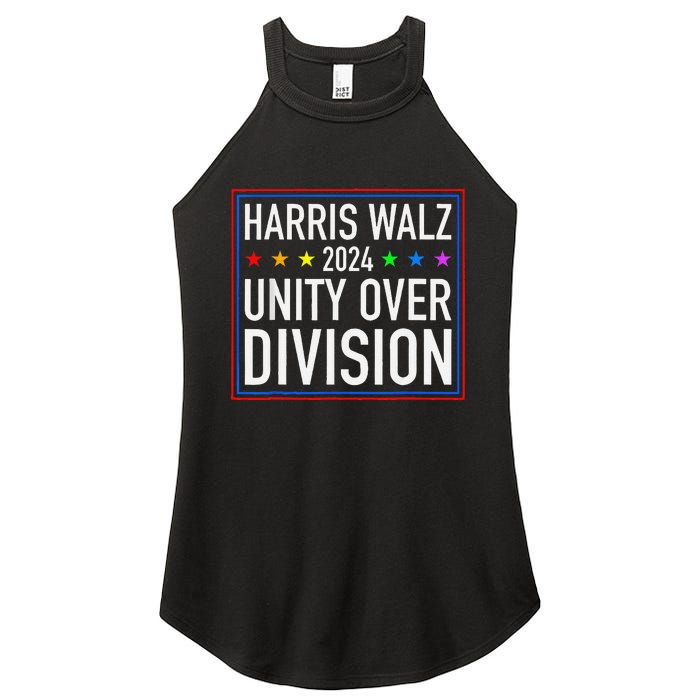 Harris Waltz 2024 Unity Over Division Women’s Perfect Tri Rocker Tank