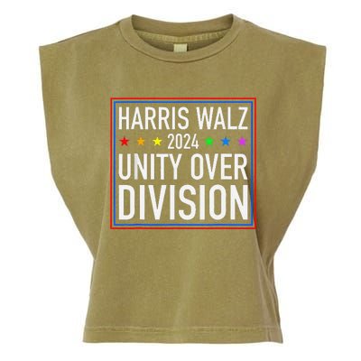 Harris Waltz 2024 Unity Over Division Garment-Dyed Women's Muscle Tee