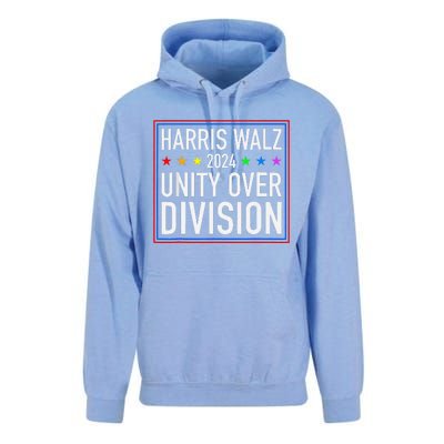 Harris Waltz 2024 Unity Over Division Unisex Surf Hoodie