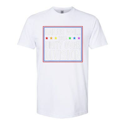 Harris Waltz 2024 Unity Over Division Softstyle CVC T-Shirt